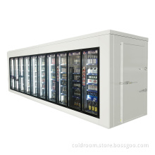 Customize supermarket cold storage for food